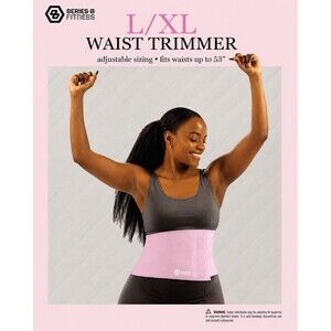 Series-8 Fitness Waist Trimmer L/XL Color Pink Brand New